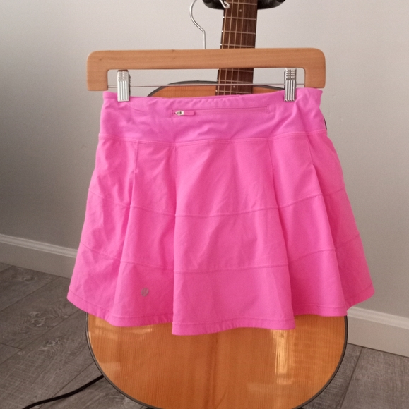Lululemon Athletica Pink Mini Skirt - Picture 1 of 12